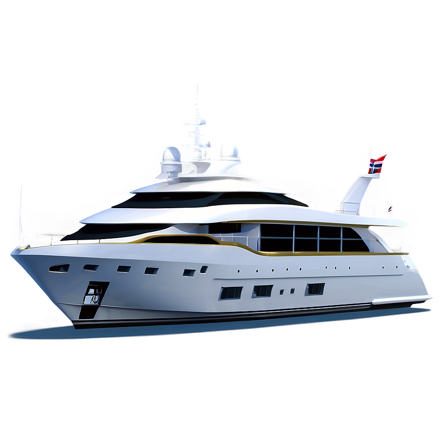 Luxury Yacht In Ocean Png 89 PNG Image