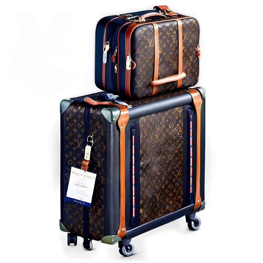 Lv Luggage Png Hen PNG Image