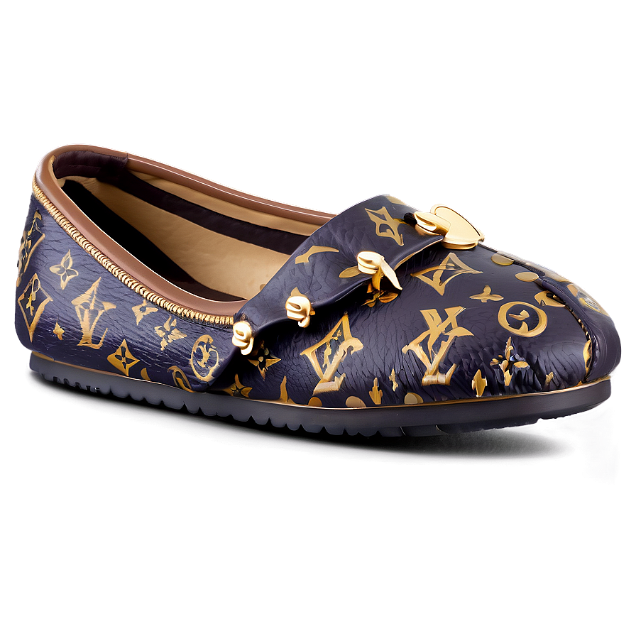 Lv Slippers Png Bgs28 PNG Image