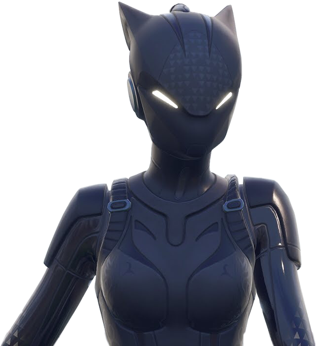 Lynx Fortnite Character Close Up PNG Image