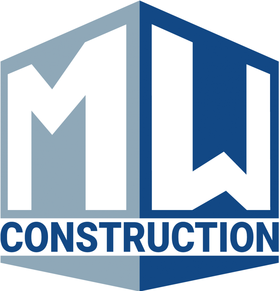 M W Construction Logo Design PNG Image