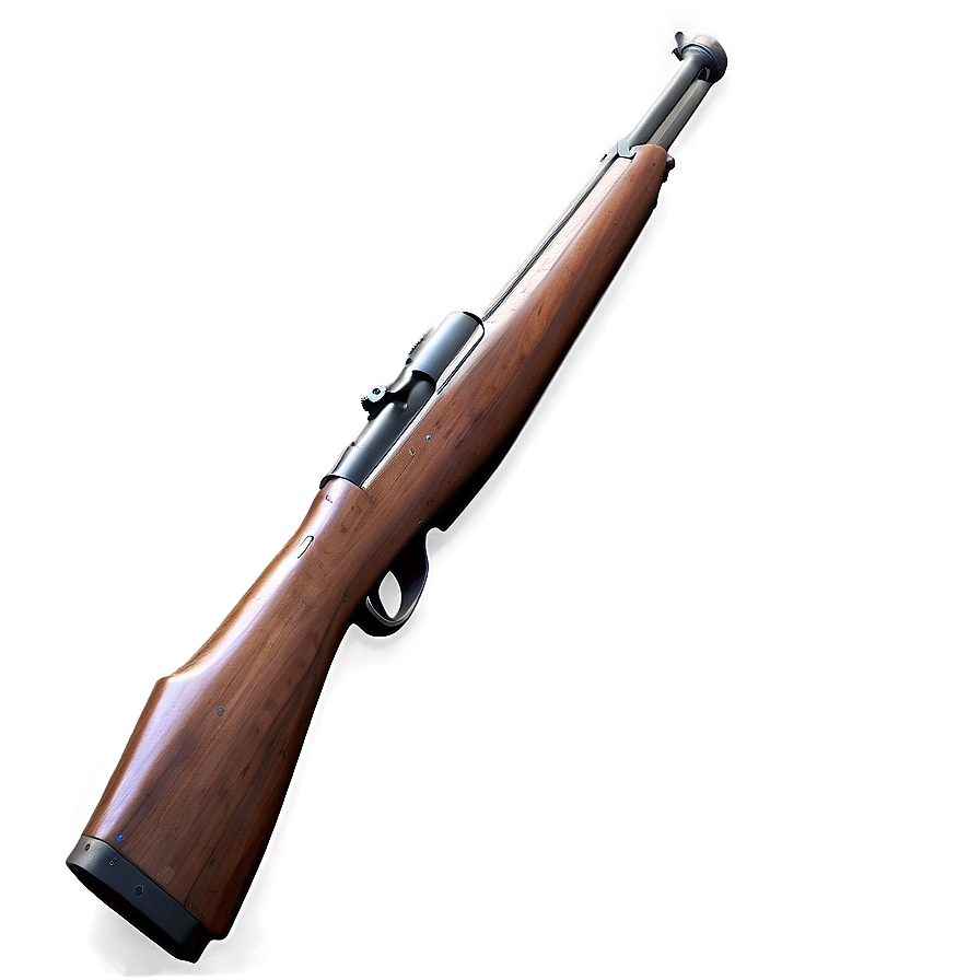 M1 Garand Wooden Stock Png 06212024 PNG Image