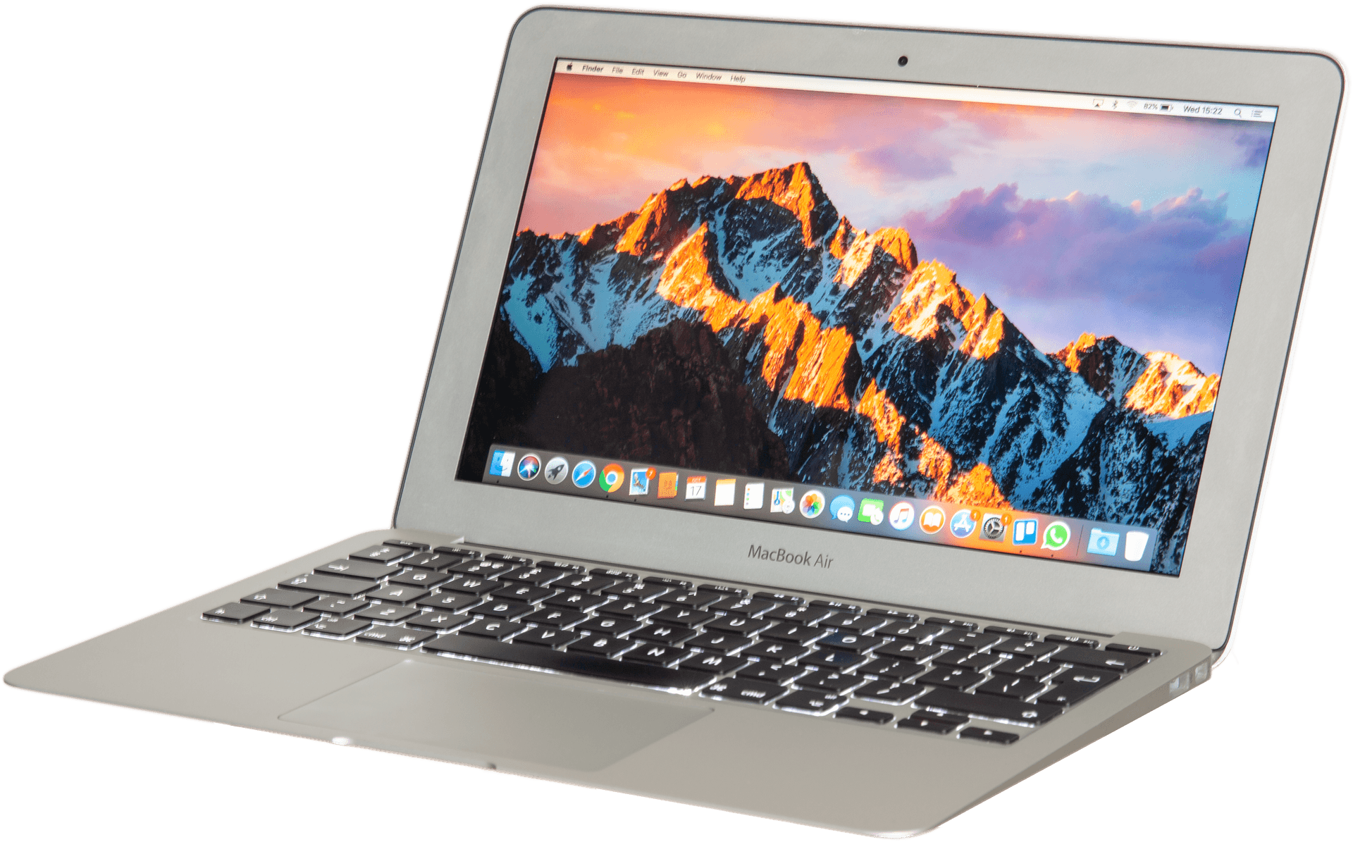 Mac Book Air Mountain Wallpaper PNG Image