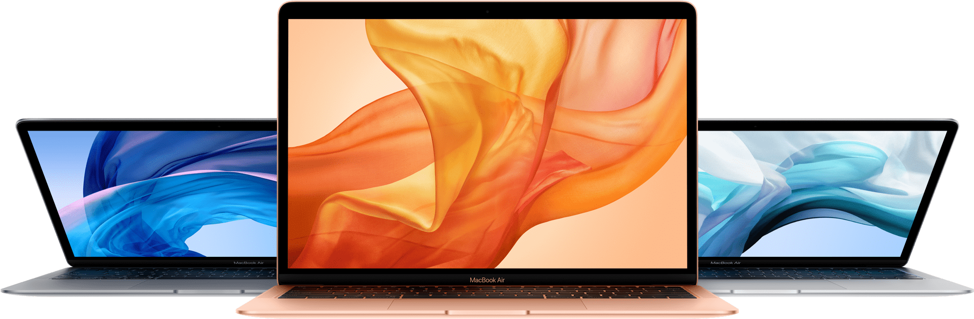 Mac Book Models Showcase PNG Image