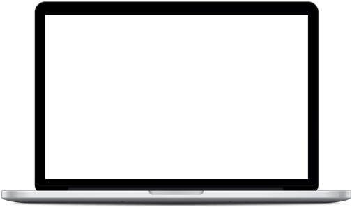 Mac Book Pro Mockup Template PNG Image