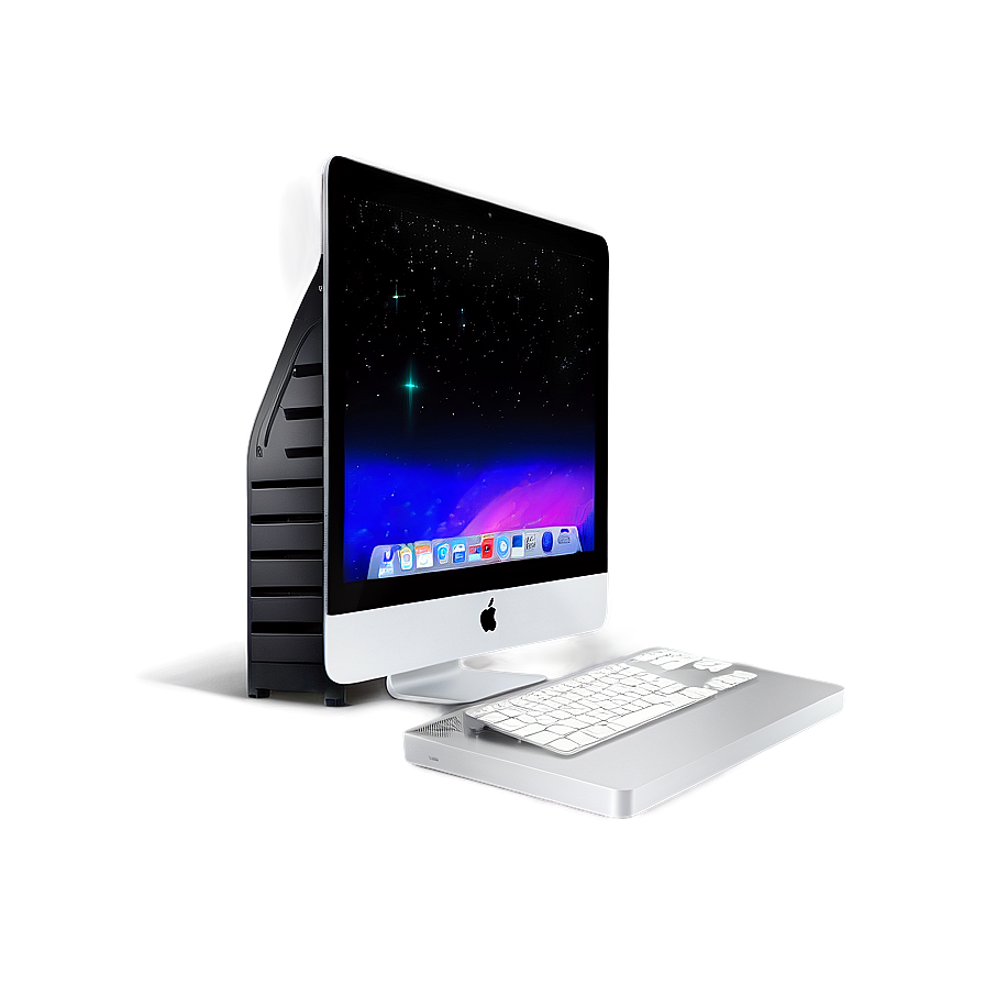 Mac Desktop With Dock Png Unl41 PNG Image