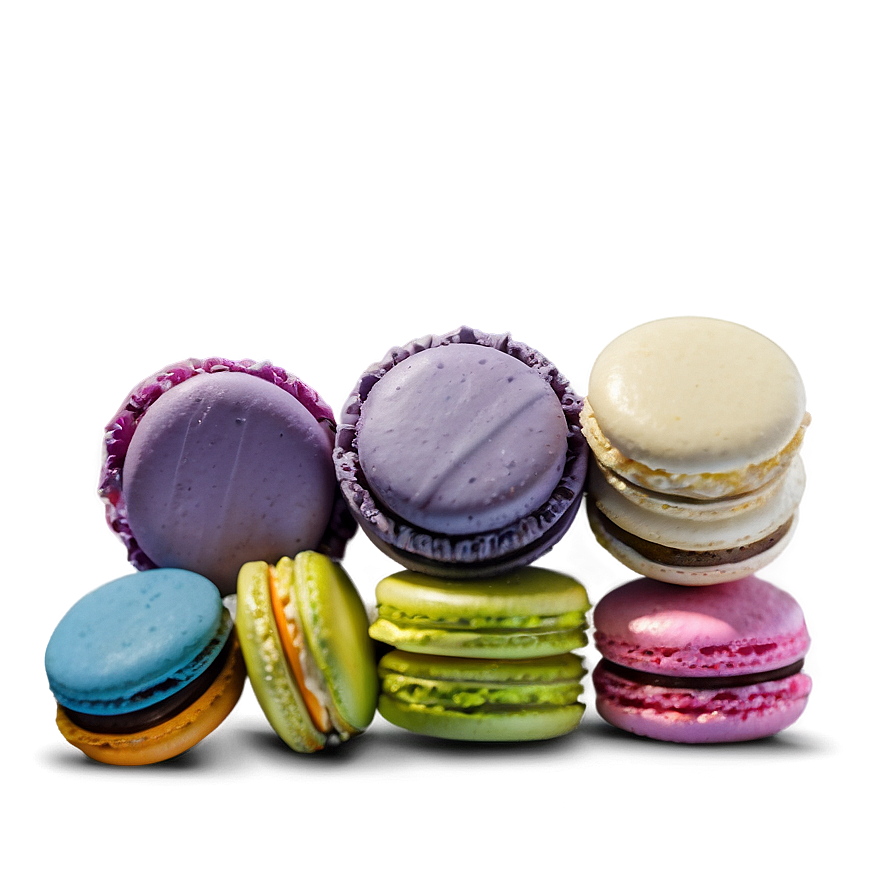 Macaron D PNG Image