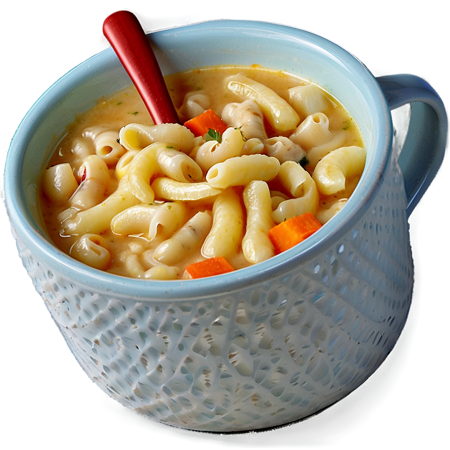 Macaroni Soup Comfort Food Png Uyr34 PNG Image