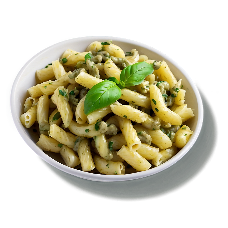 Macaroni With Pesto Sauce Png Iqy15 PNG Image