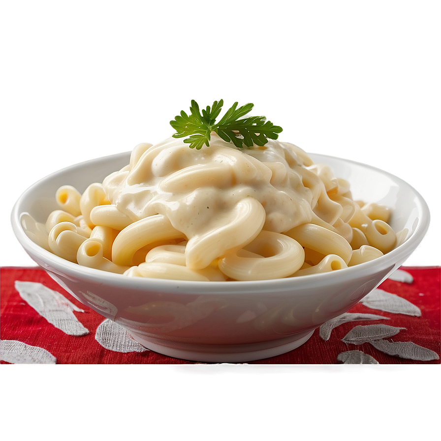 Macaroni With White Sauce Png 06212024 PNG Image