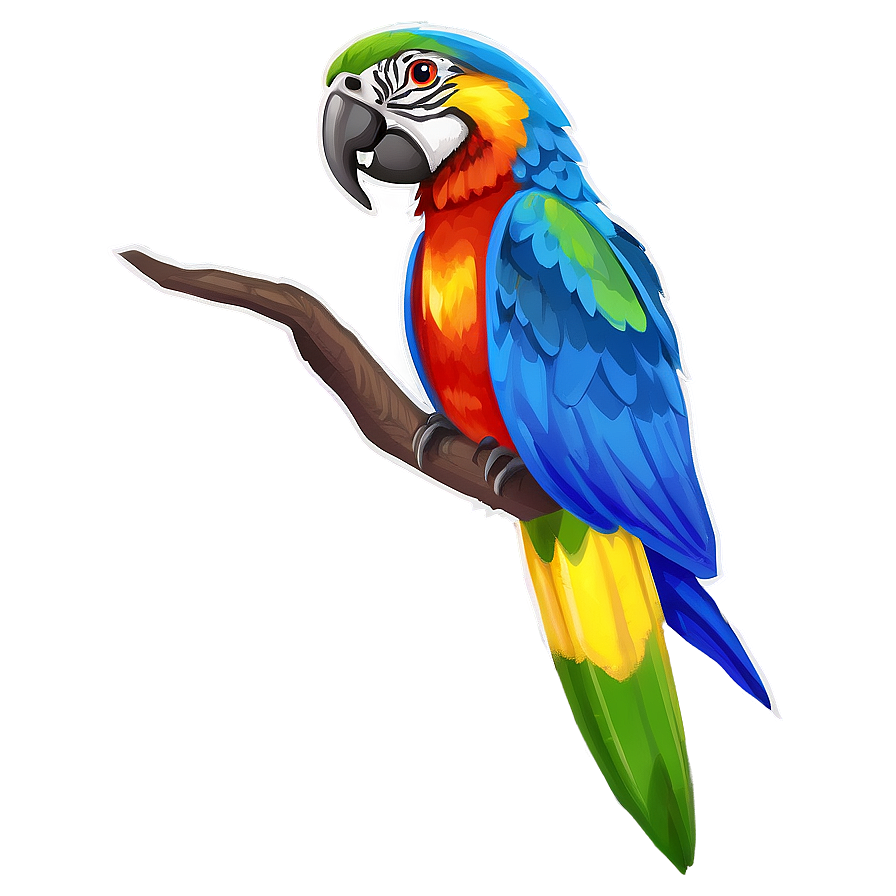 Macaw Parrot Png Wwk PNG Image