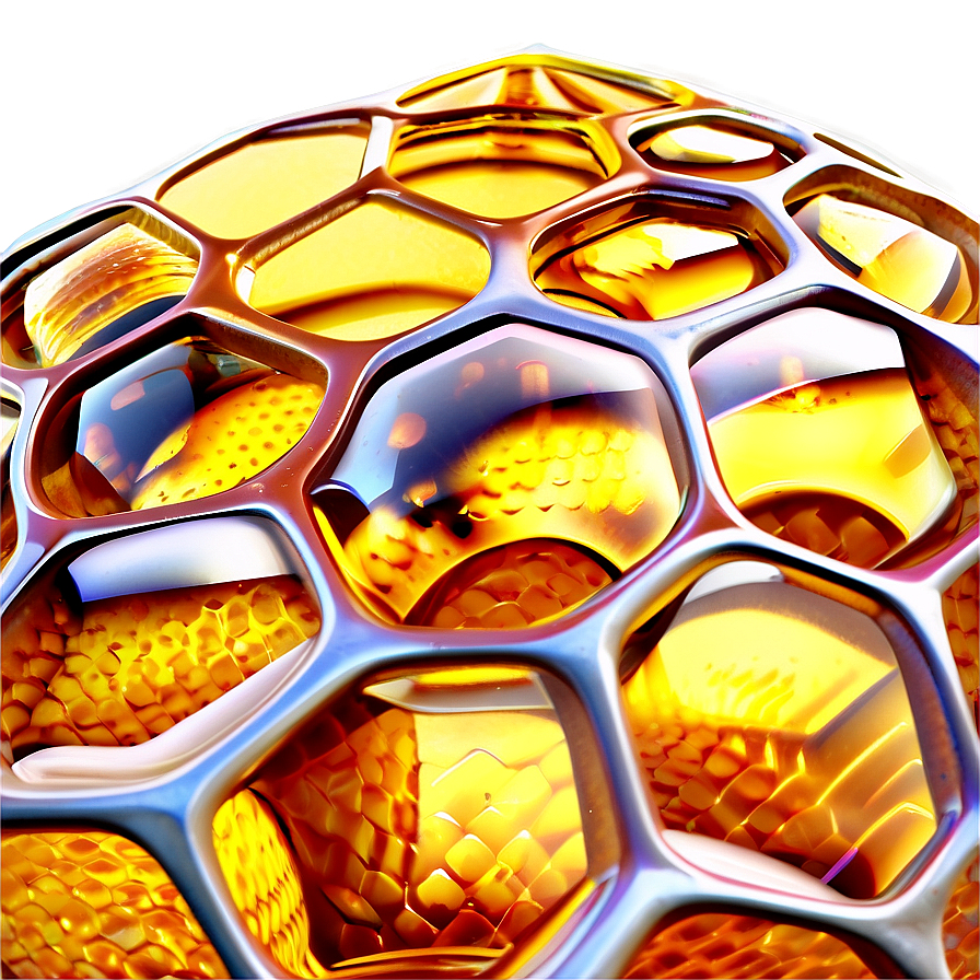 Macro Honeycomb Png Nbs9 PNG Image