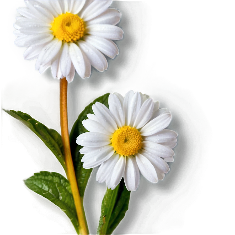 Macro Shot Daisies Png 06122024 PNG Image