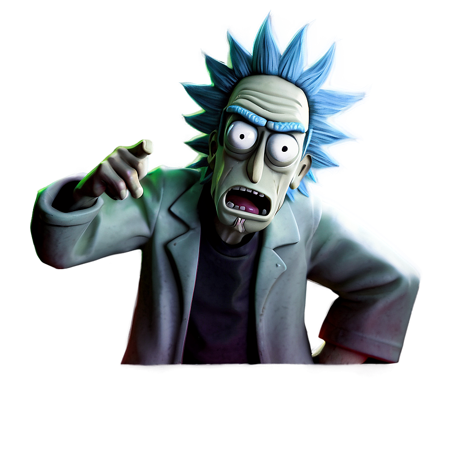 Mad Scientist Rick Sanchez Png 18 PNG Image