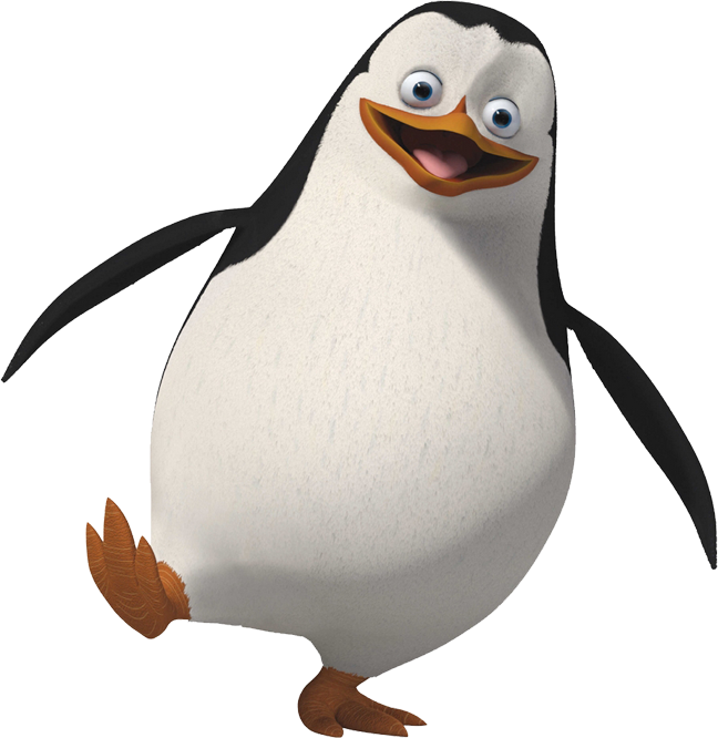 Madagascar Penguin Smiling PNG Image