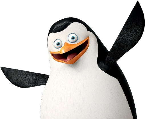 Madagascar Penguin Smiling PNG Image