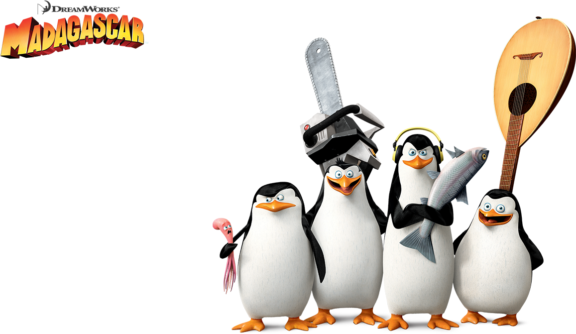 Madagascar_ Penguins_ Adventure_ Prep PNG Image