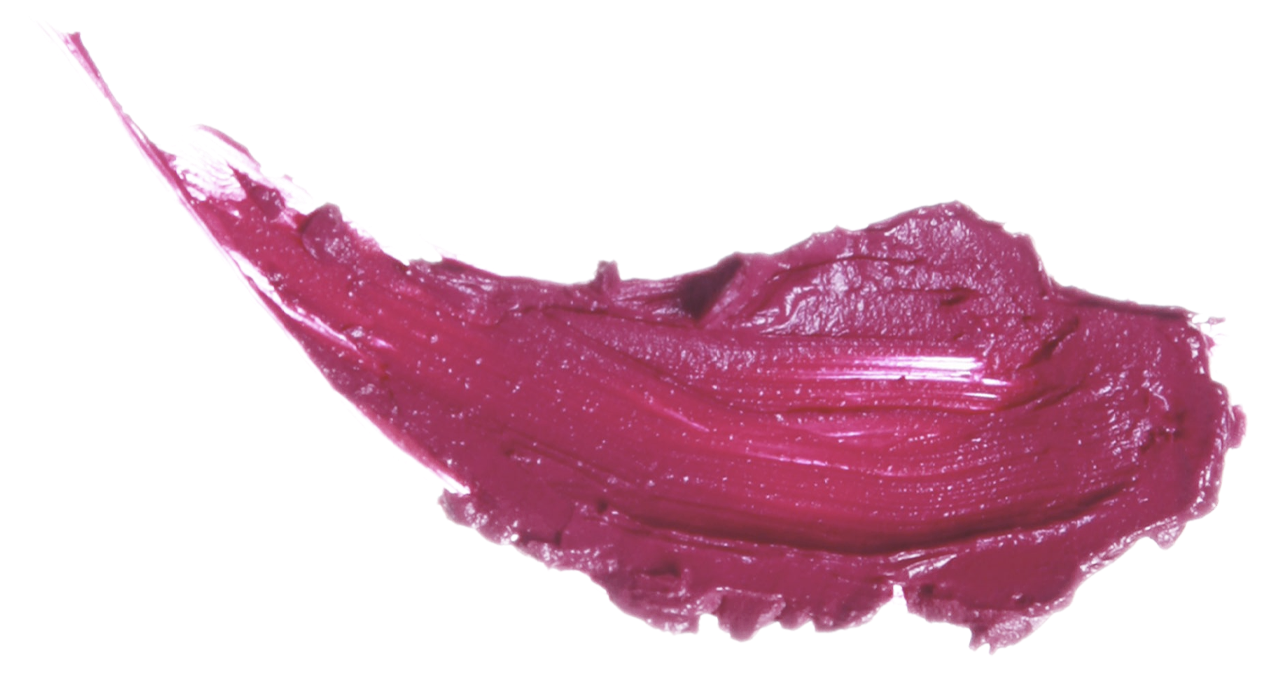 Magenta Lipstick Smear PNG Image