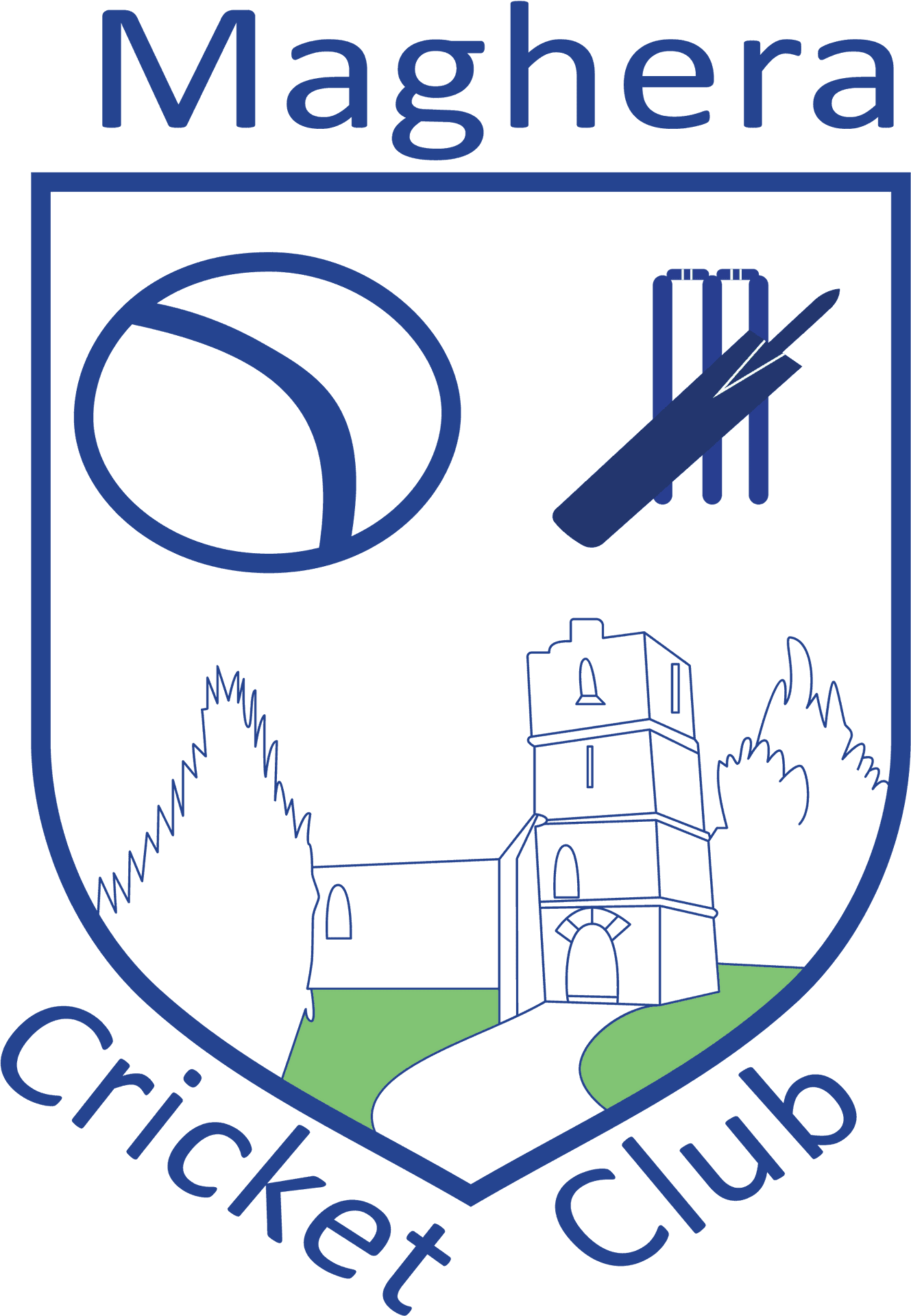 Maghera Cricket Club Logo PNG Image