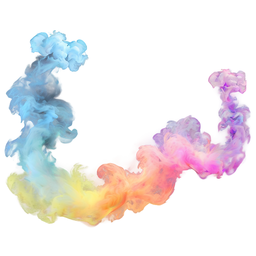 Magic Color Smoke Trail Png Kdd PNG Image