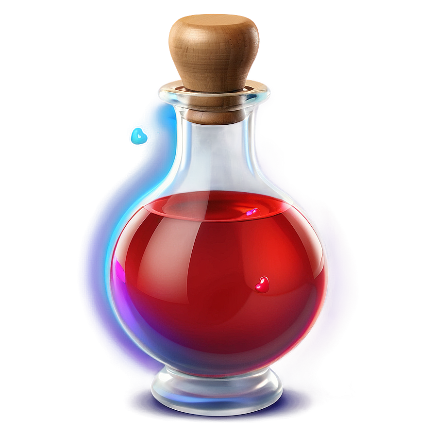 Magic Potion Bottle Fantasy Png Vsq PNG Image