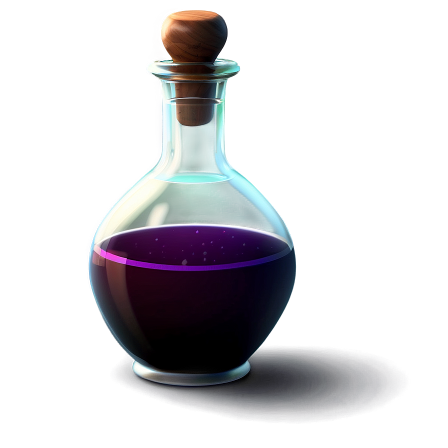 Magic Potion Bottle Png Bbx PNG Image