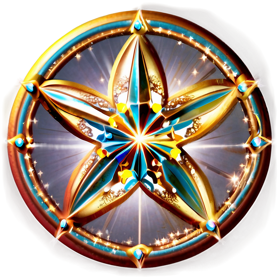 Magic Star Circle Png Auw70 PNG Image