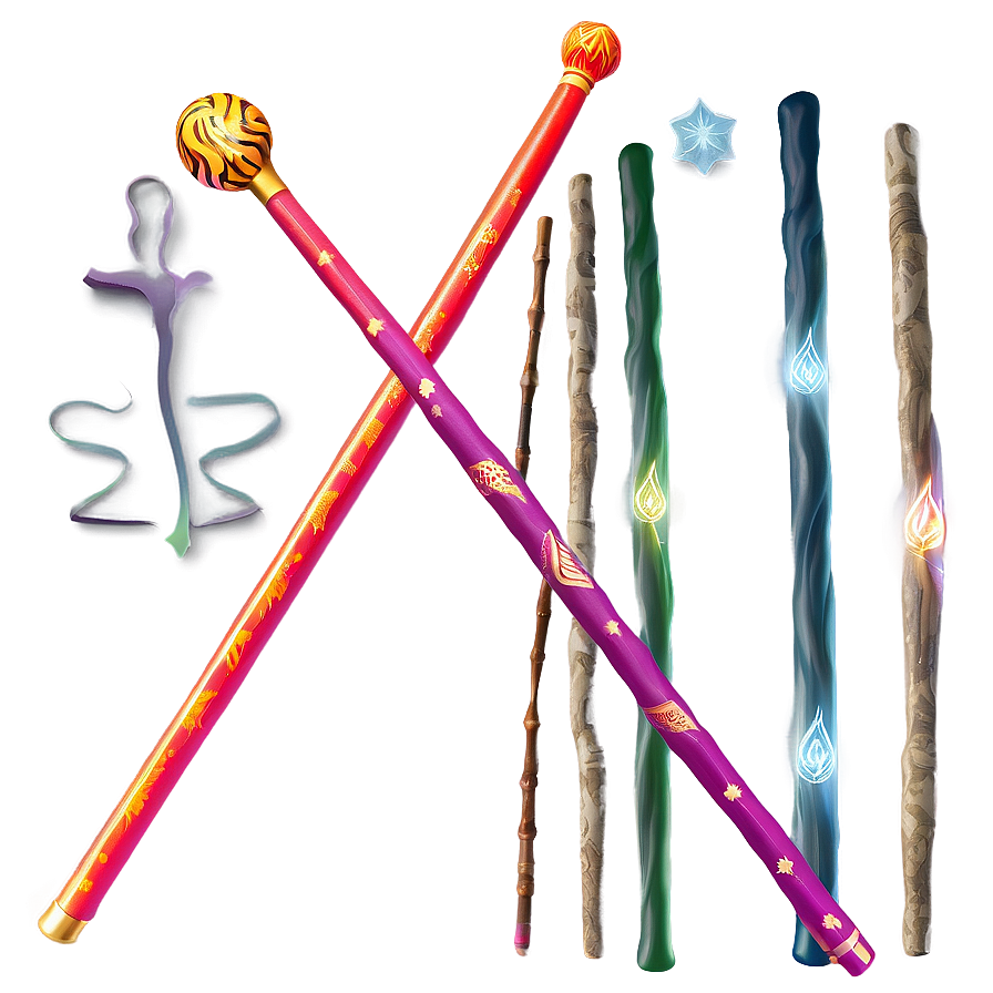 Magic Wands Sticks Png 44 PNG Image