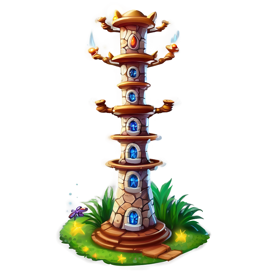 Magic Wizard Tower Png Cio PNG Image