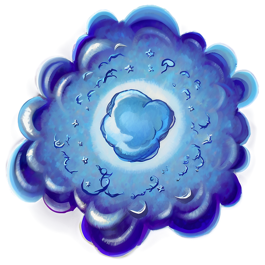 Magical Blue Clouds Png 06202024 PNG Image