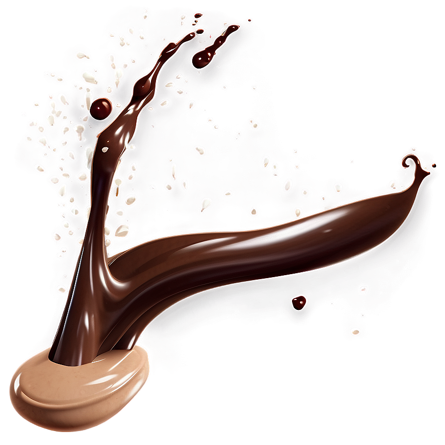 Magical Chocolate Splash Png Wsj13 PNG Image