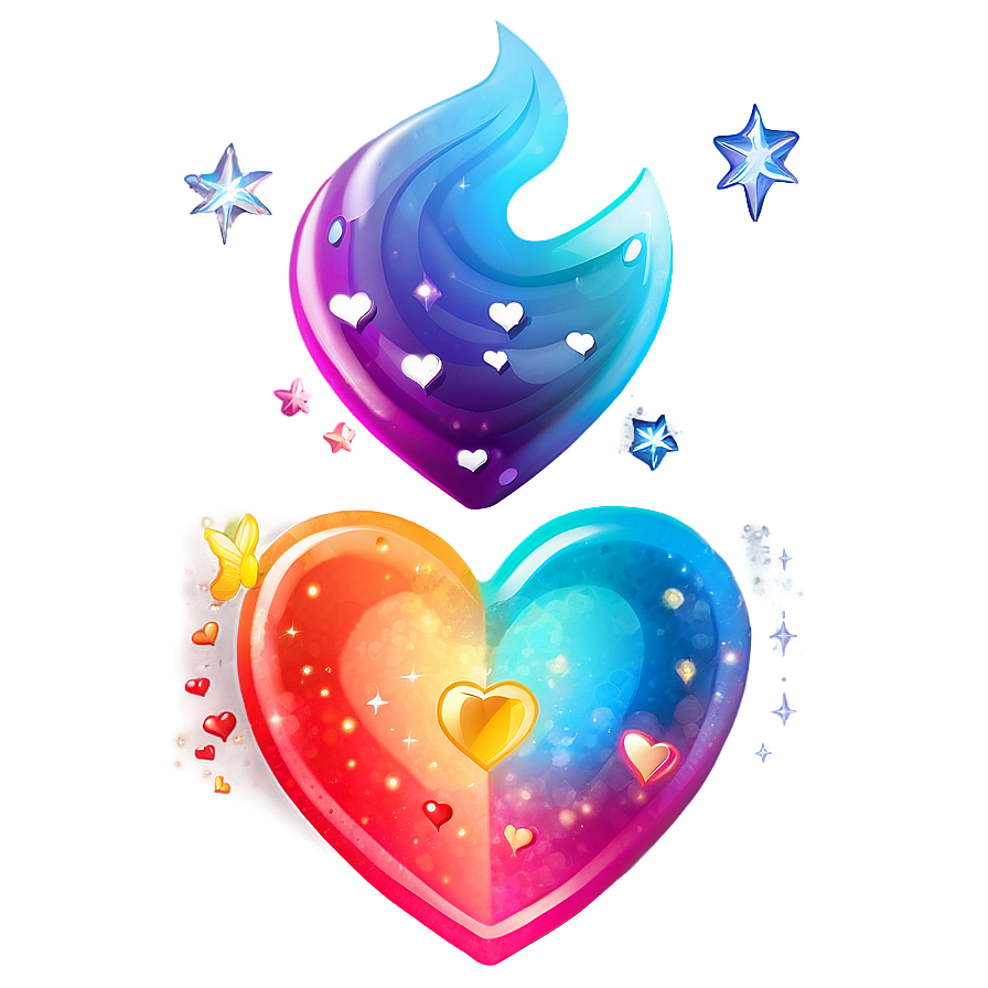 Magical Cute Heart Png Nil28 PNG Image