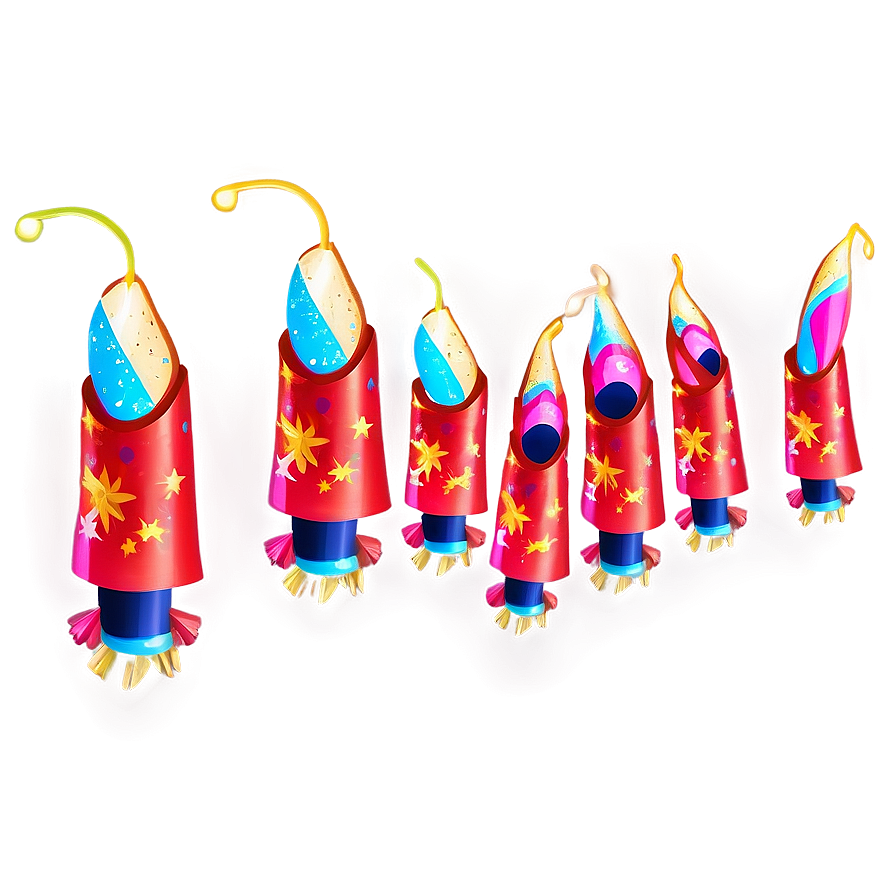 Magical Firecrackers Show Png 90 PNG Image