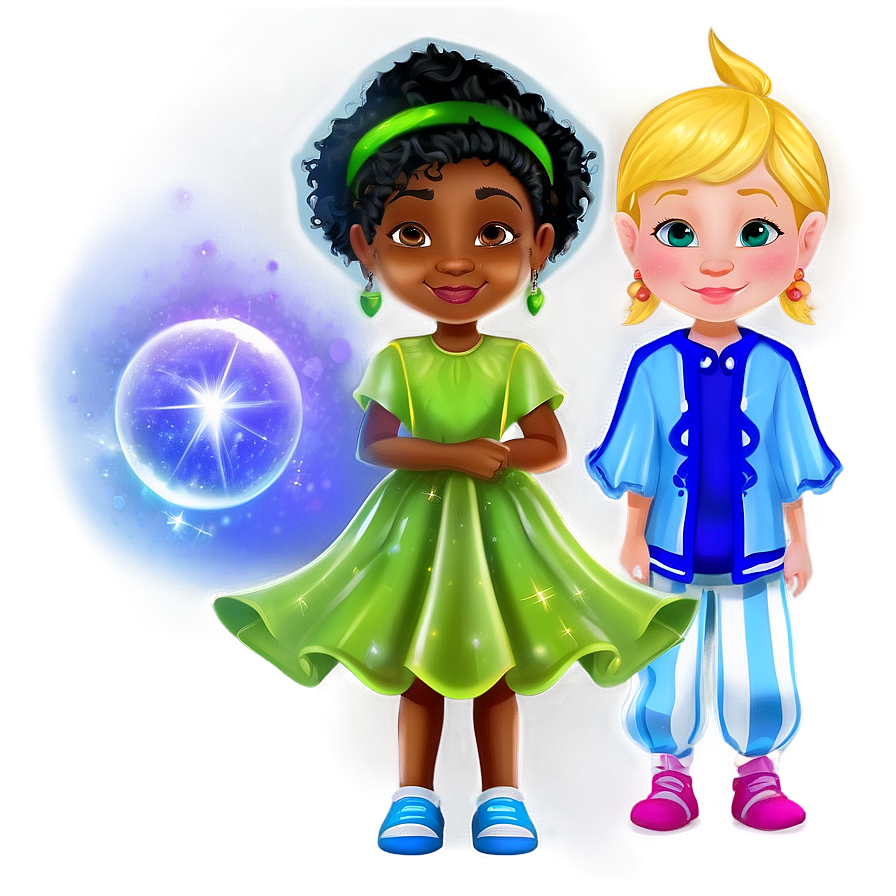 Magical Kids Fantasy Png Cgv PNG Image