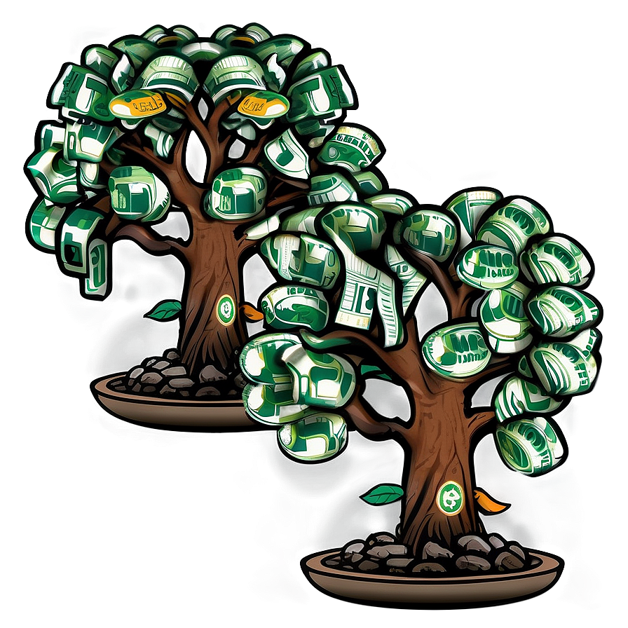 Magical Money Tree Png Wda42 PNG Image