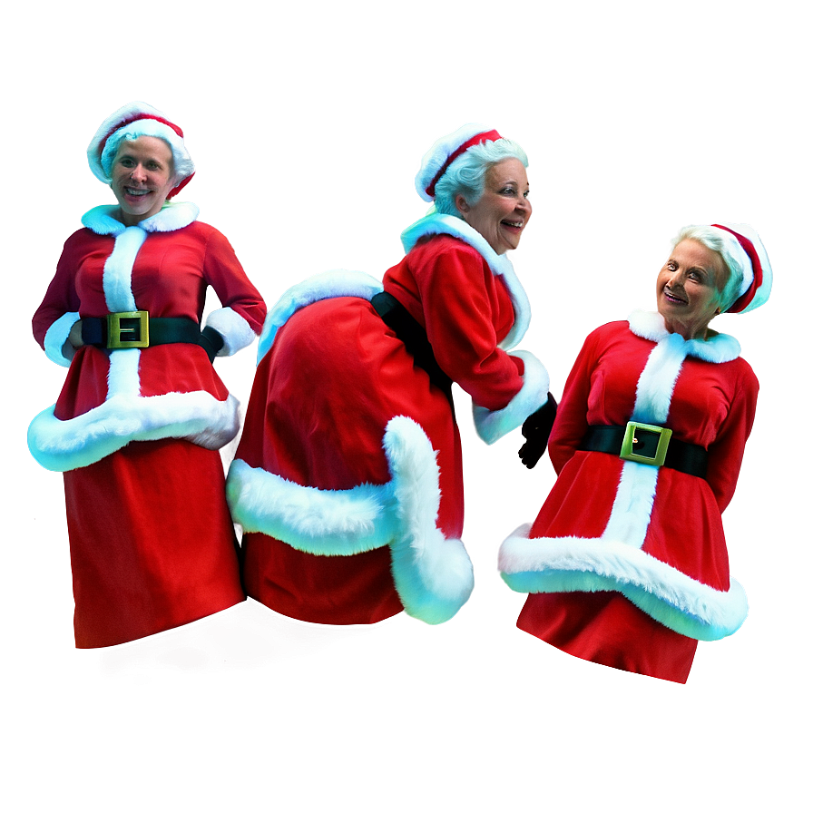 Magical Mrs Claus Scene Png 81 PNG Image