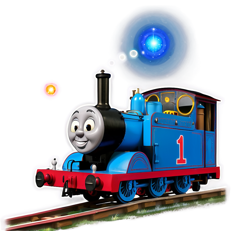 Magical Night Thomas Ride Png Yos56 PNG Image