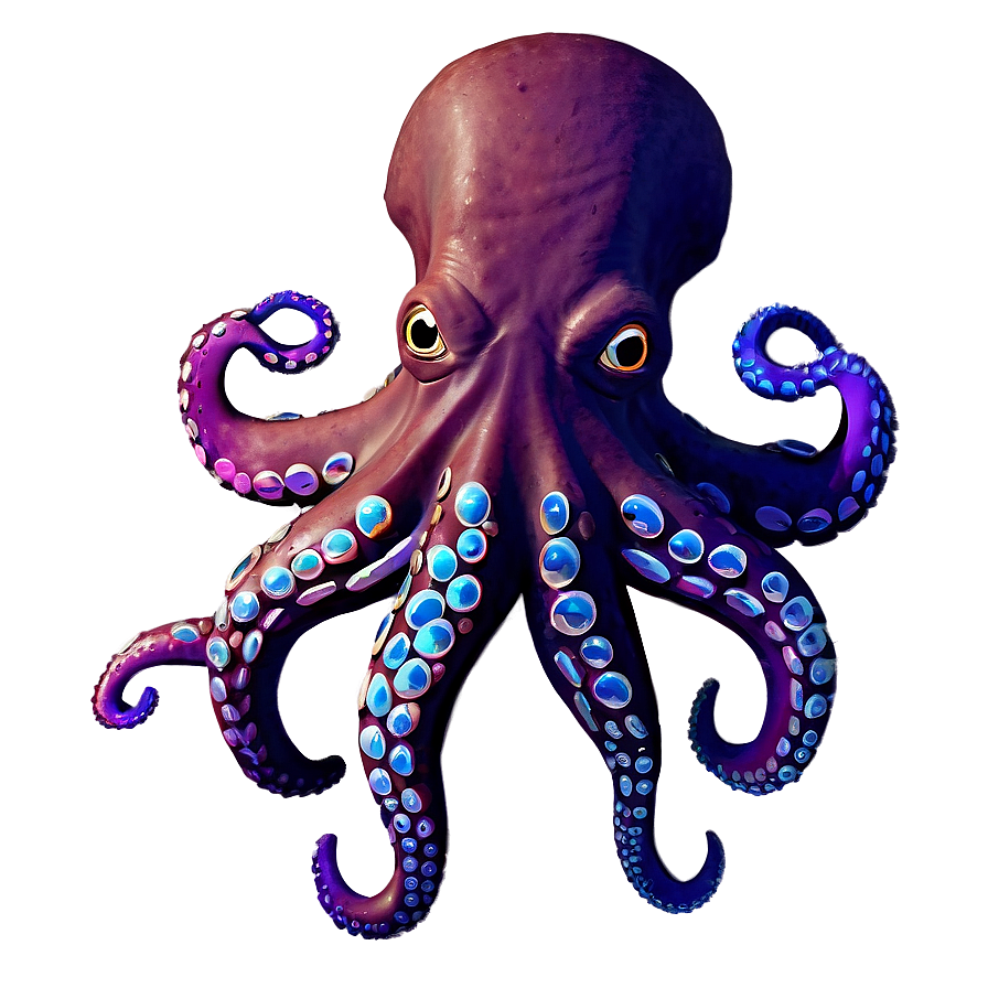 Magical Octopus Png Yei PNG Image