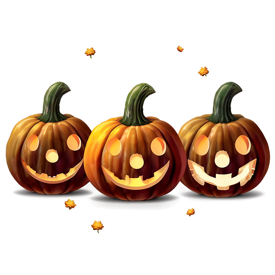 Magical Pumpkin Patch Evening Png 06122024 PNG Image