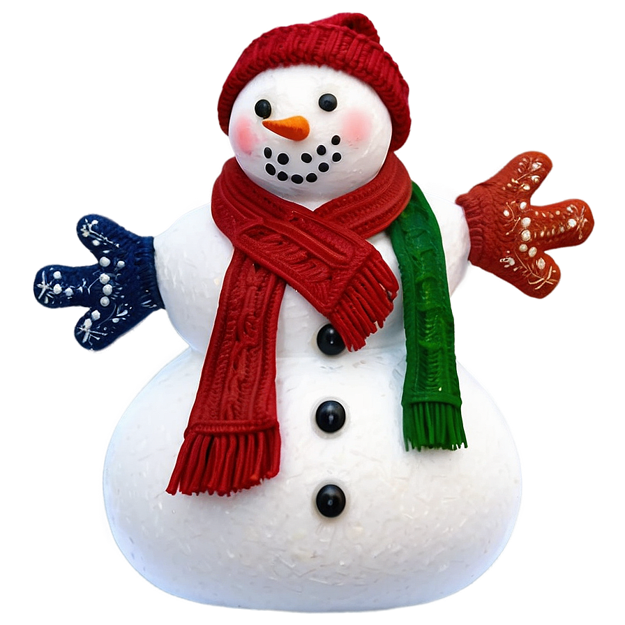 Magical Snowman At Night Png 48 PNG Image