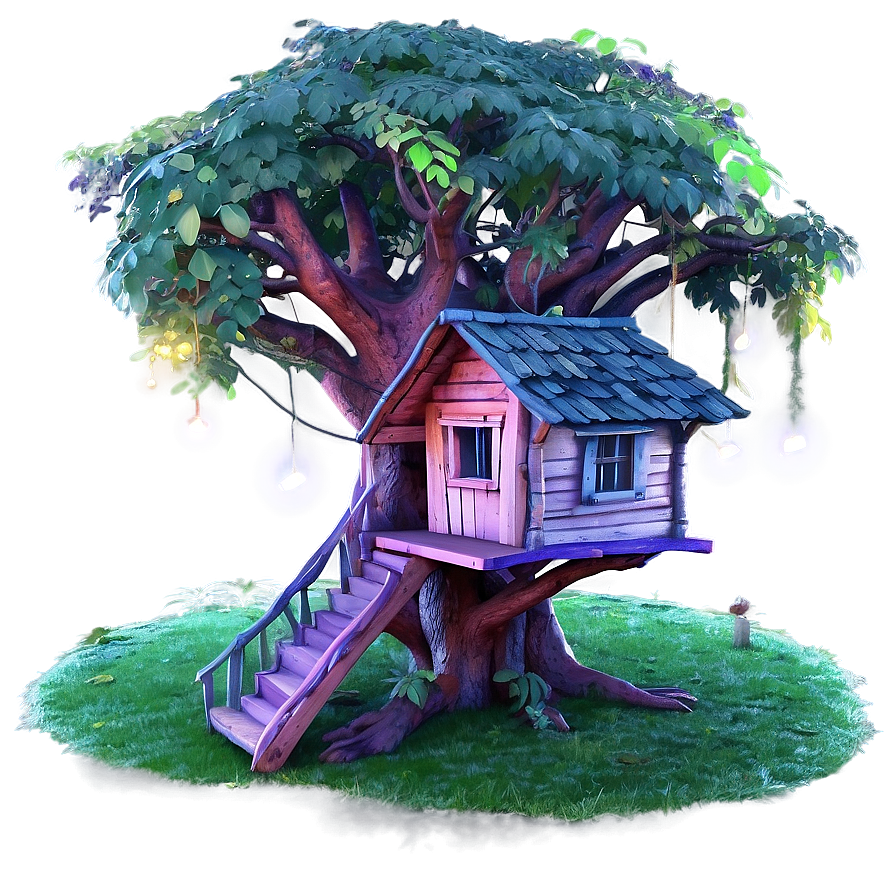 Magical Treehouse Scenes Png Inx PNG Image