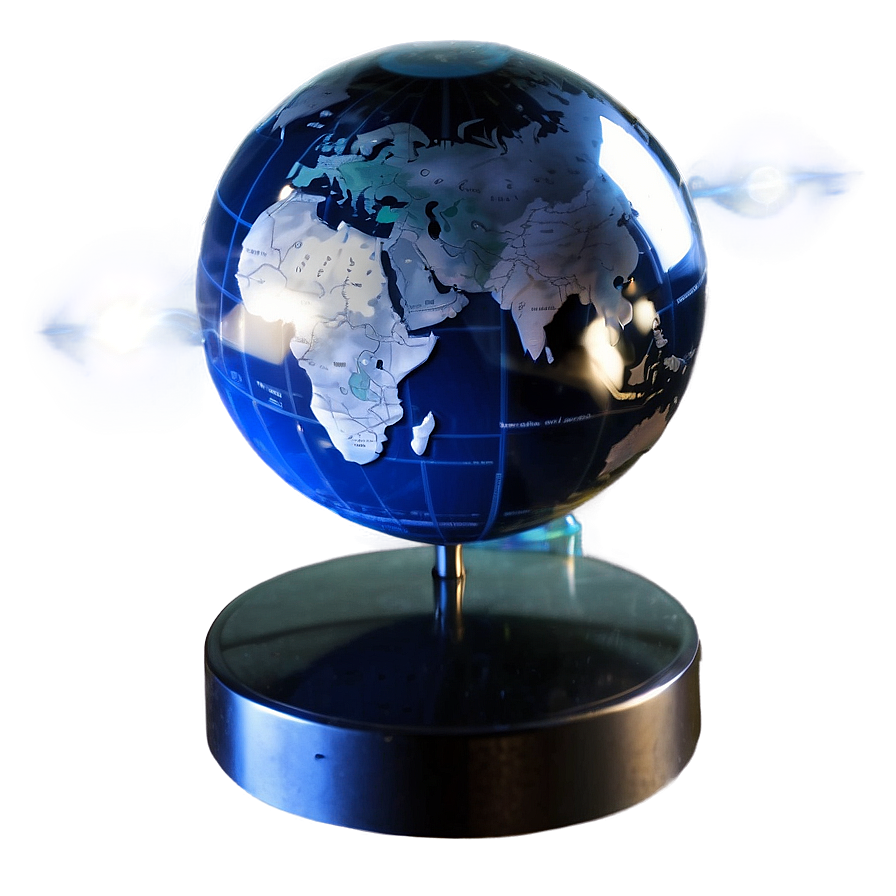 Magnetic Levitating Globe Png Qyt PNG Image