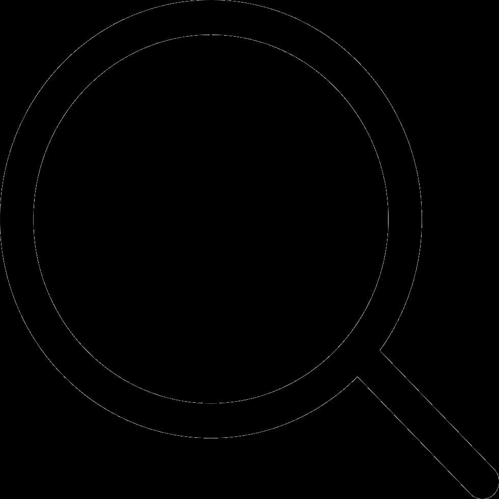 Magnifying Glass Icon PNG Image