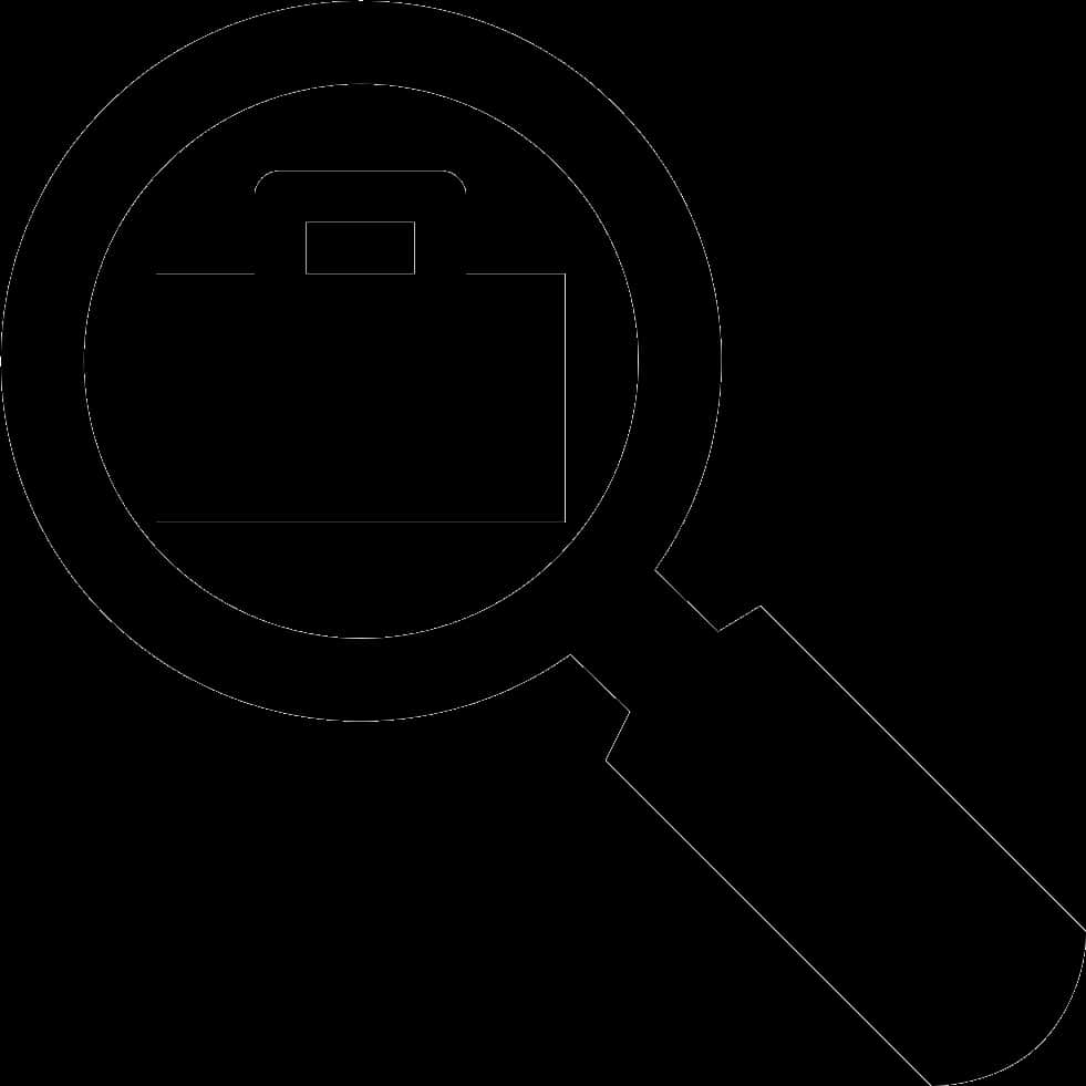 Magnifying Glass Icon Search Graphic PNG Image