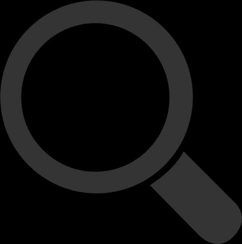 Magnifying Glass Icon PNG Image