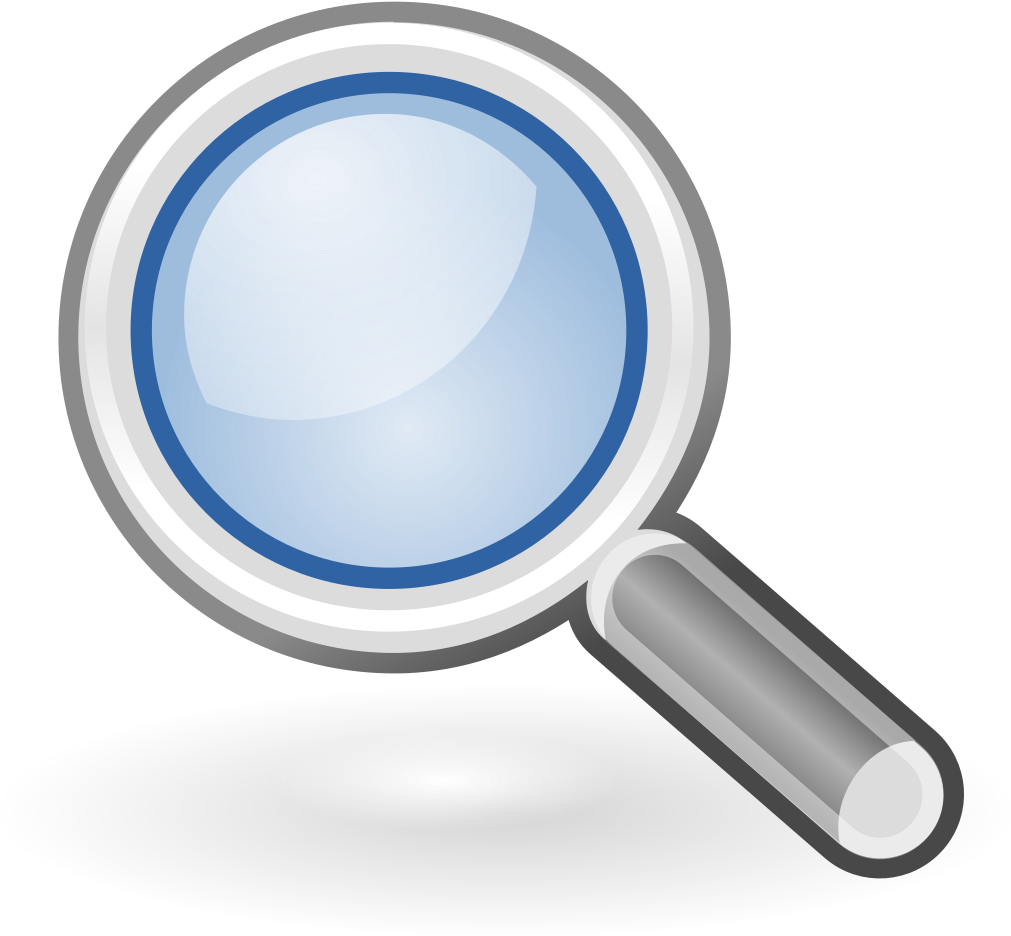 Magnifying Glass Vector Illustration PNG Image