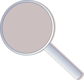 Magnifying Glass Vector Illustration PNG Image