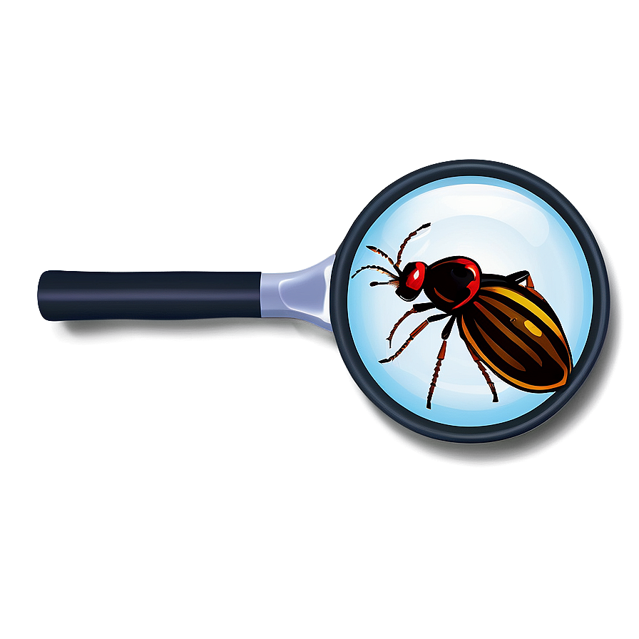 Magnifying Glass With Bug Png 05042024 PNG Image