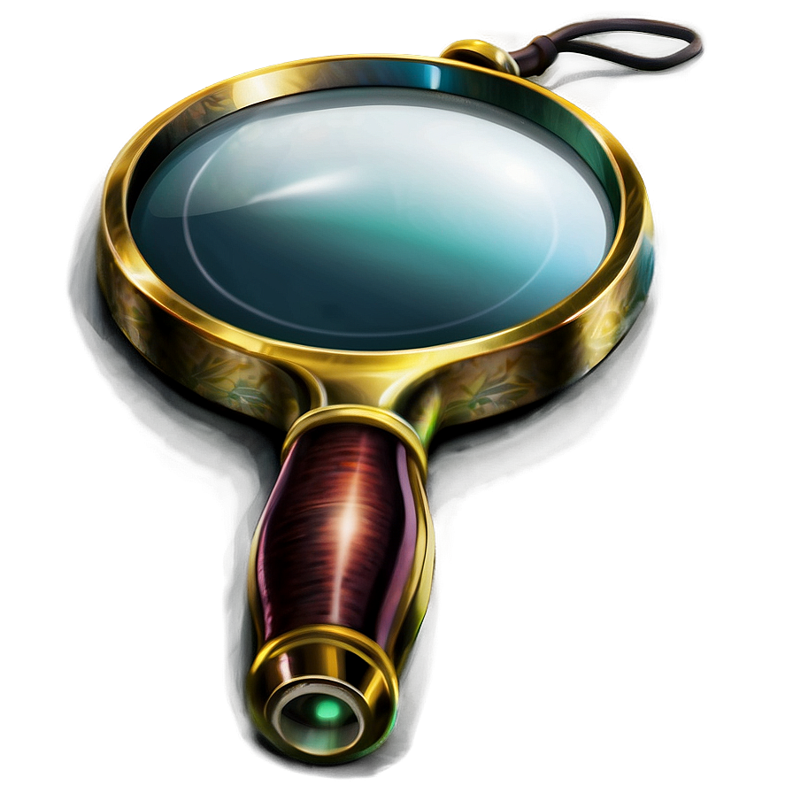 Magnifying Glass With Light Png Ssm82 PNG Image