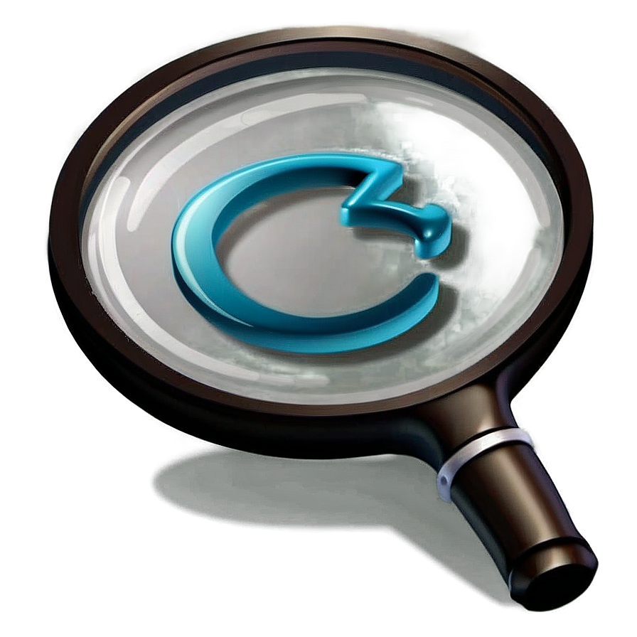 Magnifying Glass With Question Mark Png Yng PNG Image